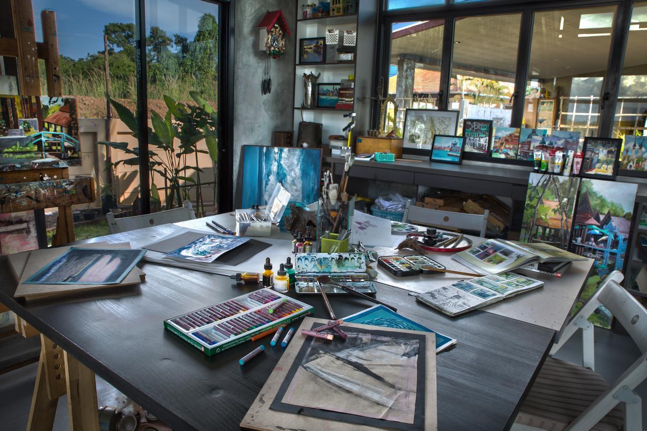 Elsie Evans Art Retreat Rayong Exterior foto
